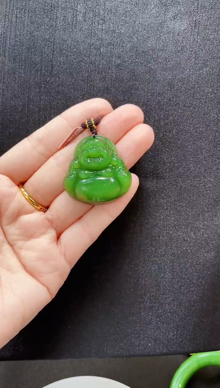 和田玉未镶嵌吊坠(不含链)多样性发一