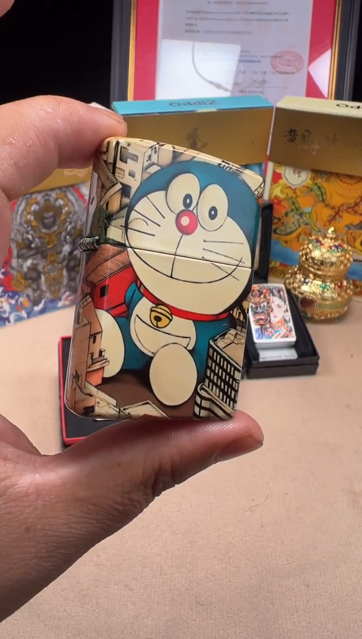 夜光哆啦A梦zippo