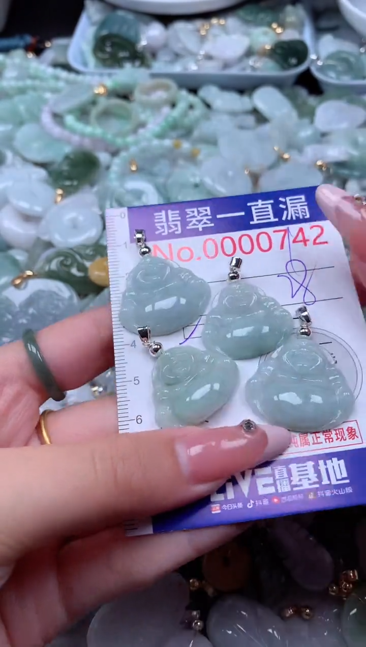 翡翠未镶嵌吊坠(不含链)742多样性