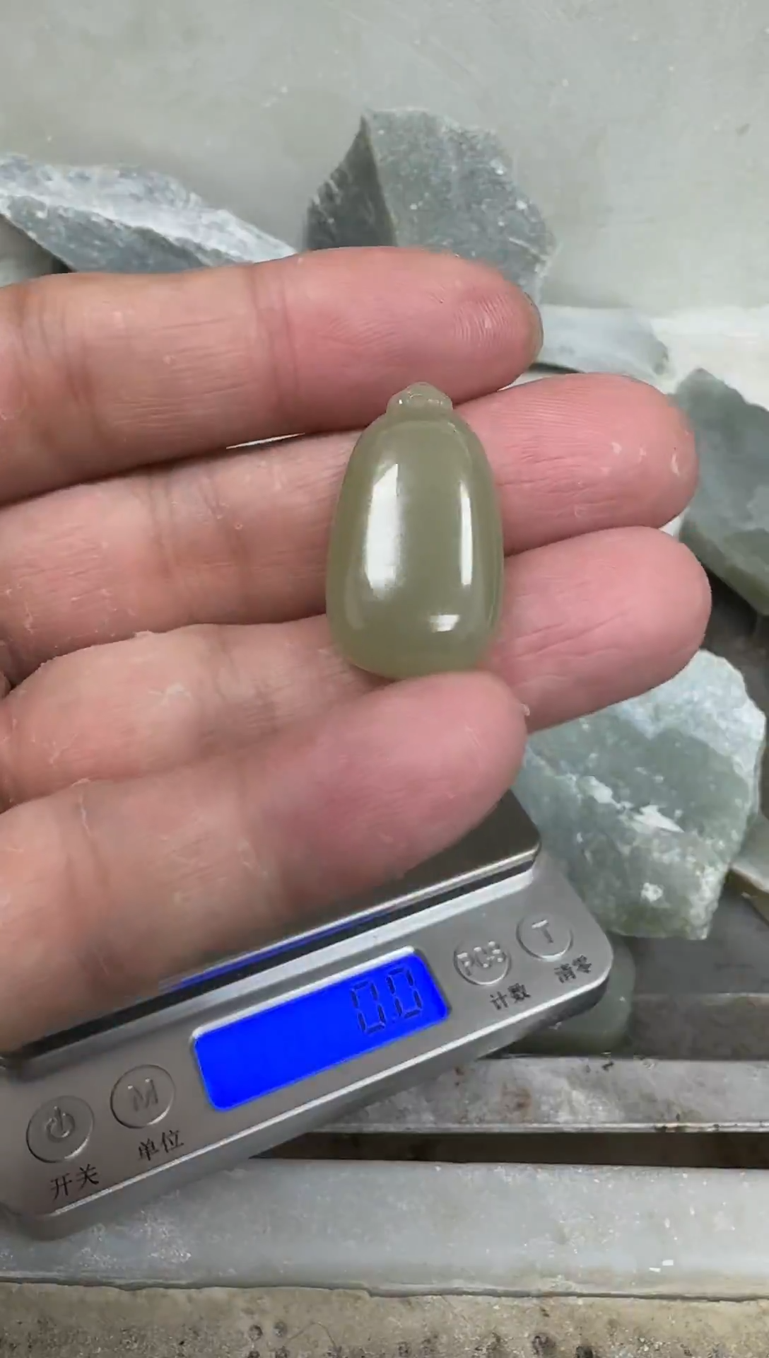 颈饰未镶嵌和田玉7