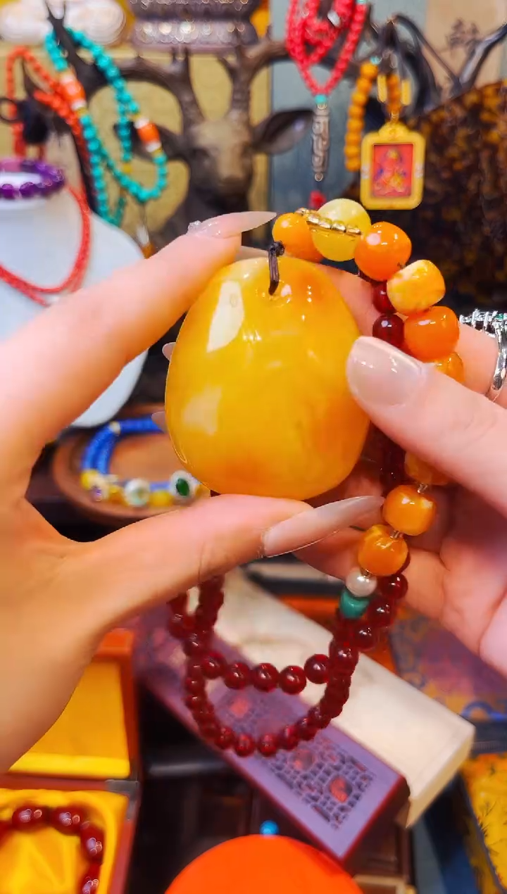 【闪购商品】蜜蜡颈饰未镶嵌大美精品专属链接ad79