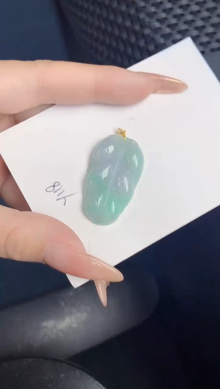 【闪购商品】翡翠颈饰18K金镶嵌000000000