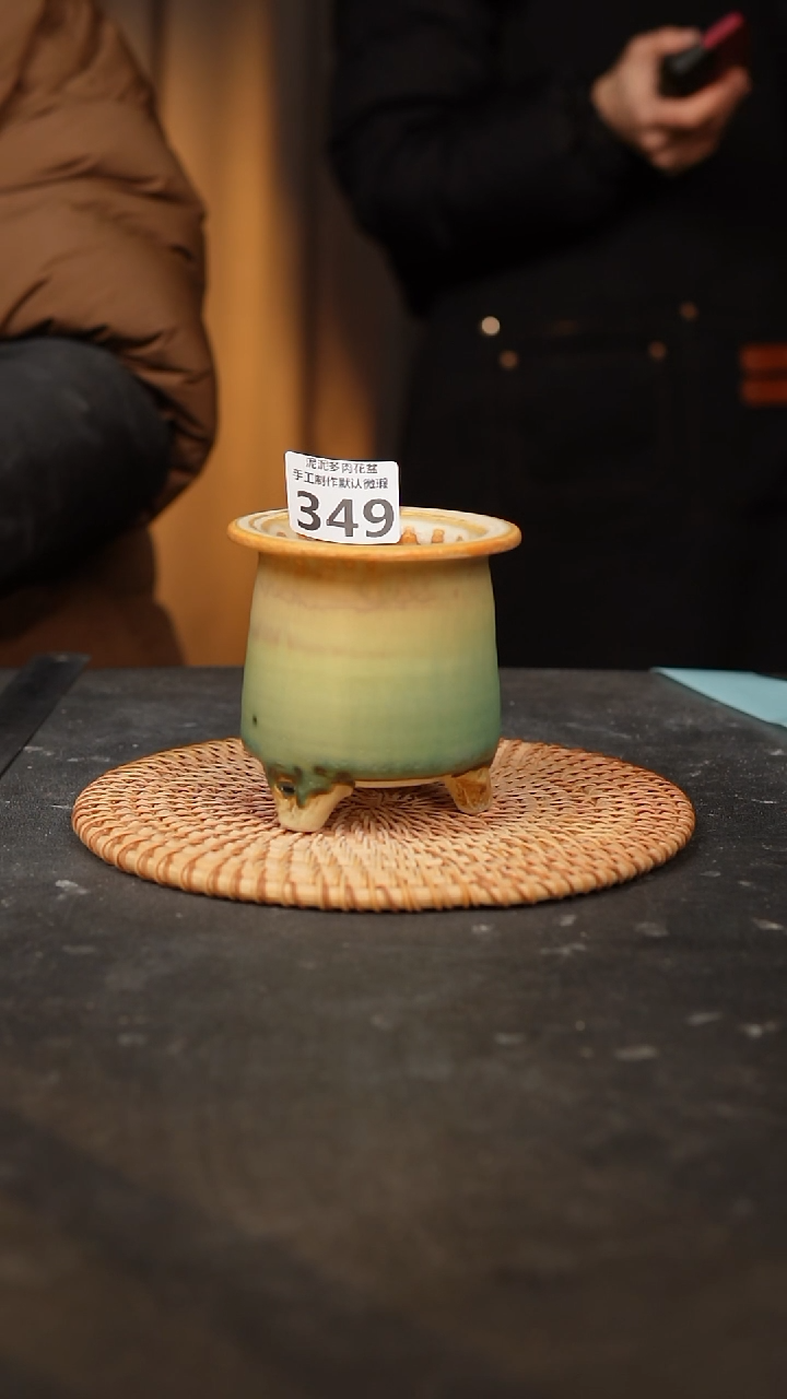 【闪购商品】瓷片景德镇泥泥陶瓷花盆