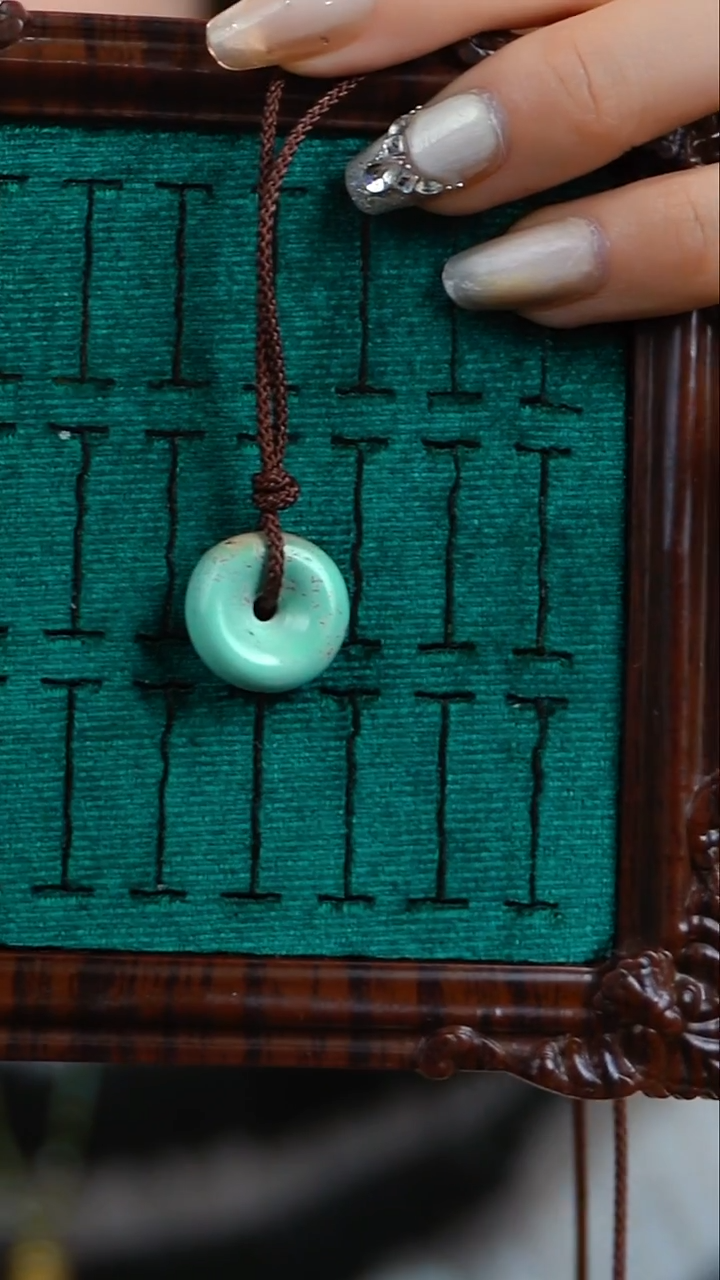 未镶嵌绿松石项链项链