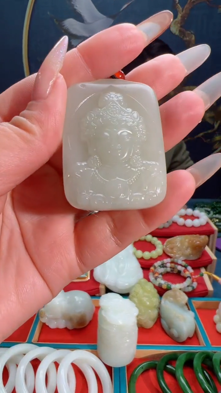 【闪购商品】和田玉吊坠未镶嵌1