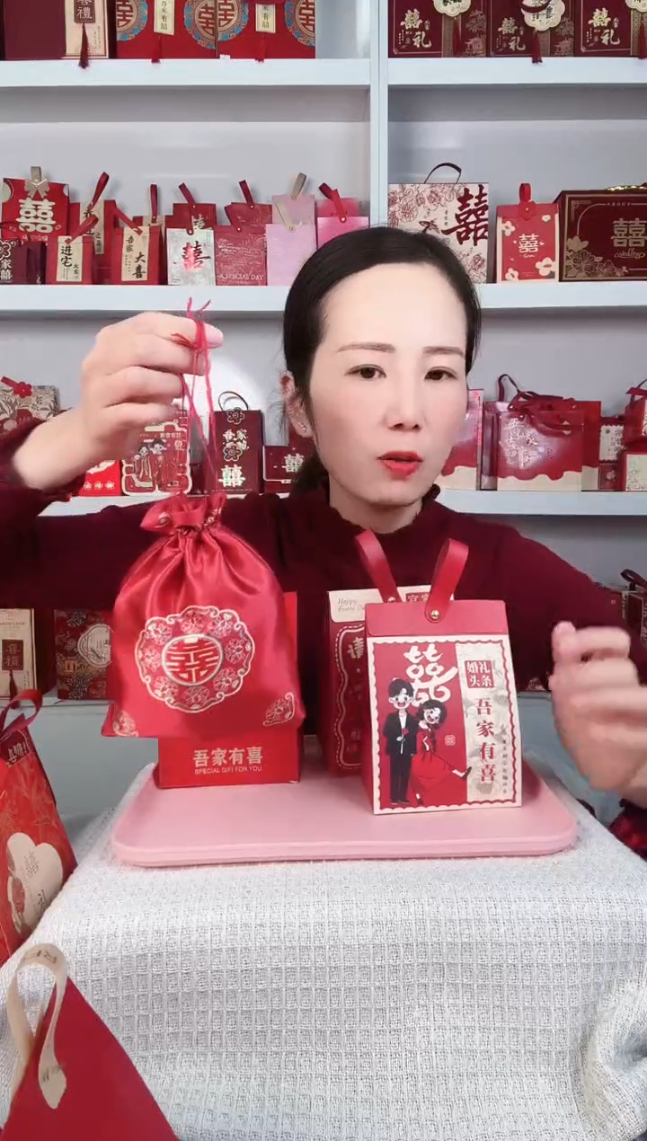 卡纸群**儿布糖袋-02中500个