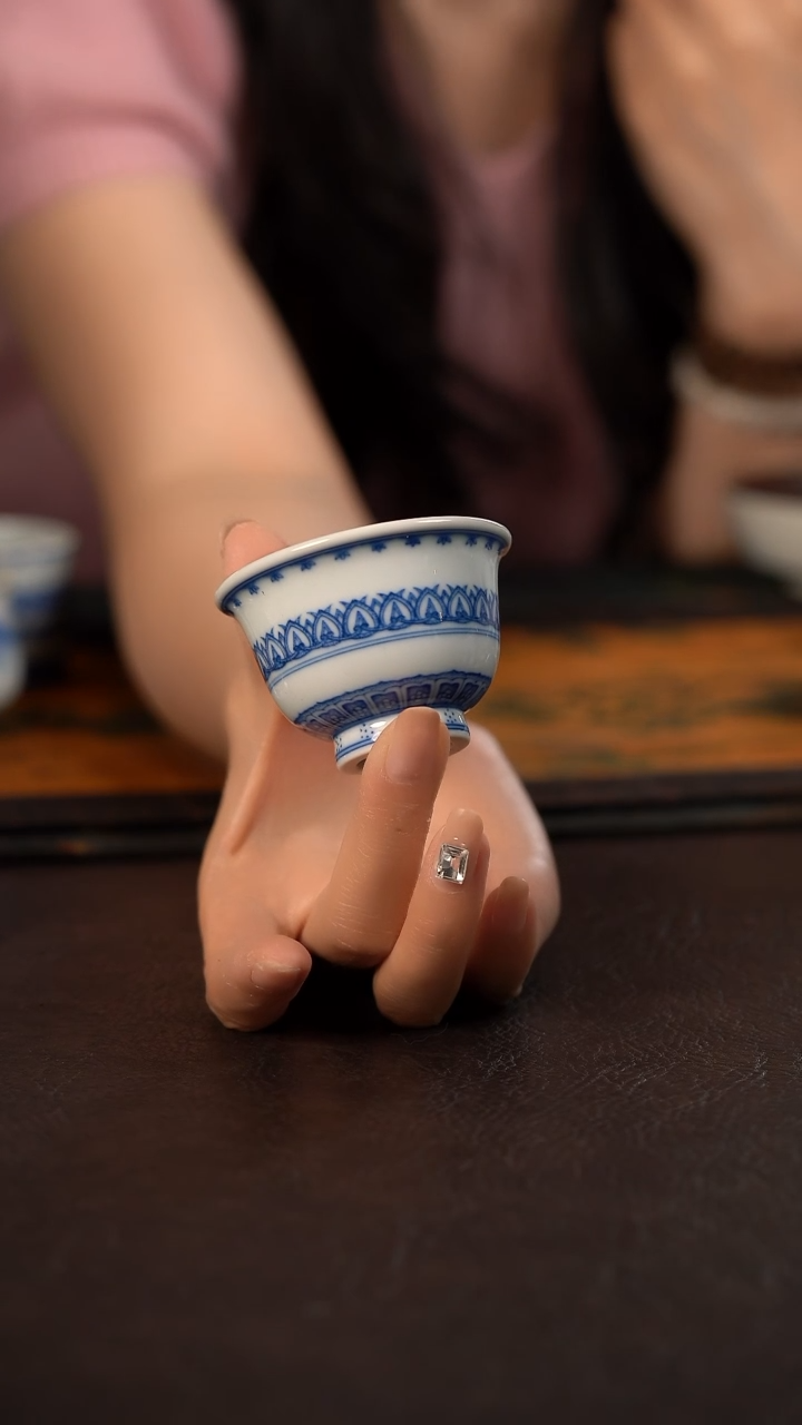 杯聚澜堂点工宝相小压手杯