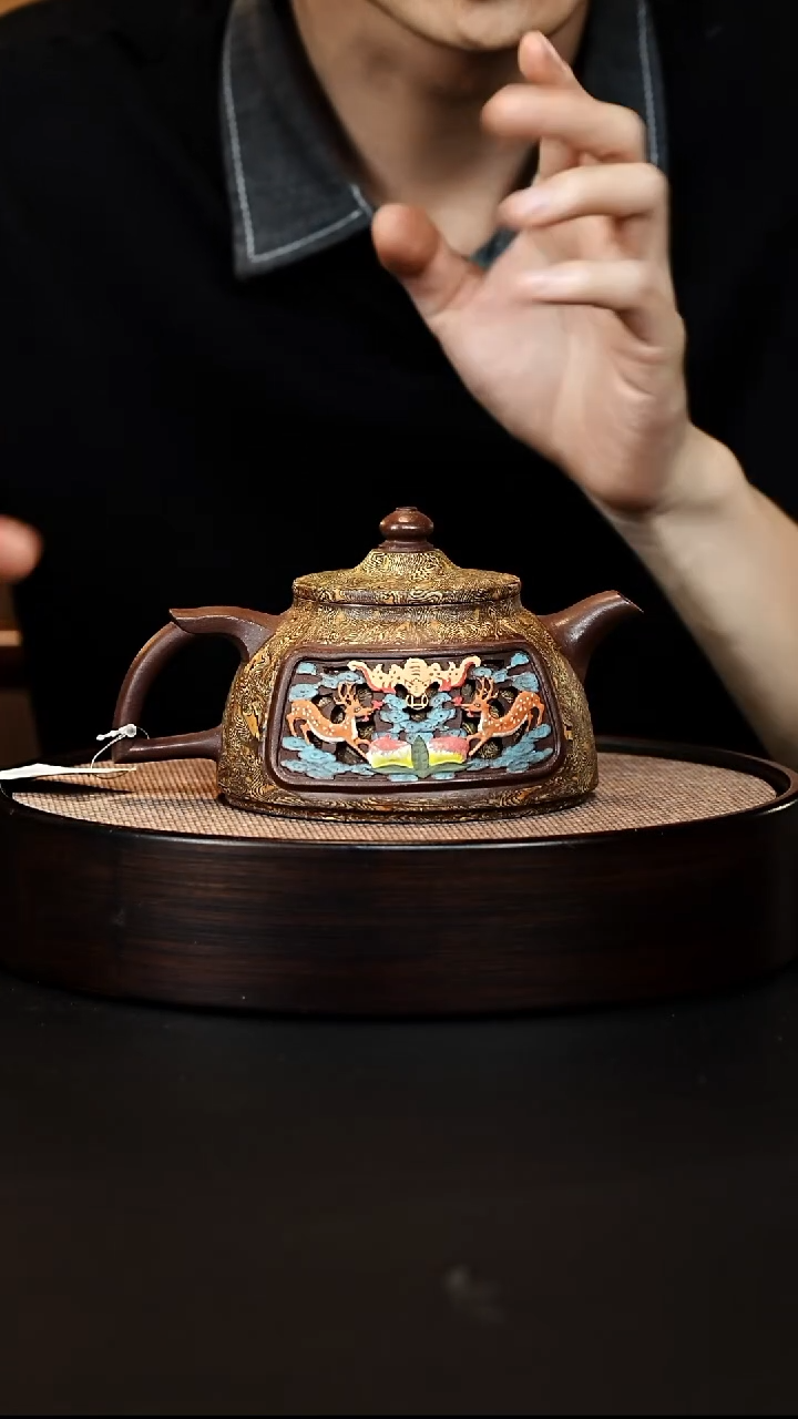 茶壶紫砂宜兴紫砂壶H95830