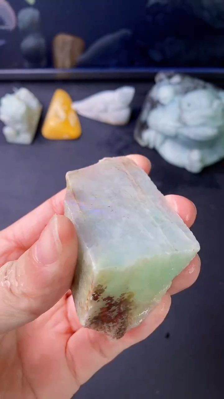 【闪购商品】翡翠挂件未镶嵌001天然A货翡翠