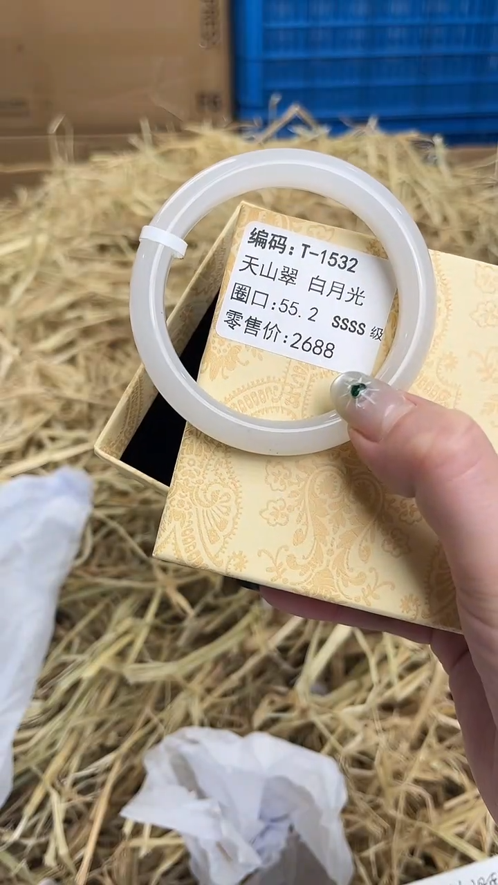 未镶嵌手镯石英质玉T-1532