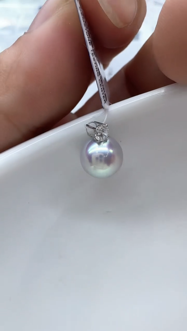 【闪购商品】海水珍珠颈饰18K金镶嵌清货