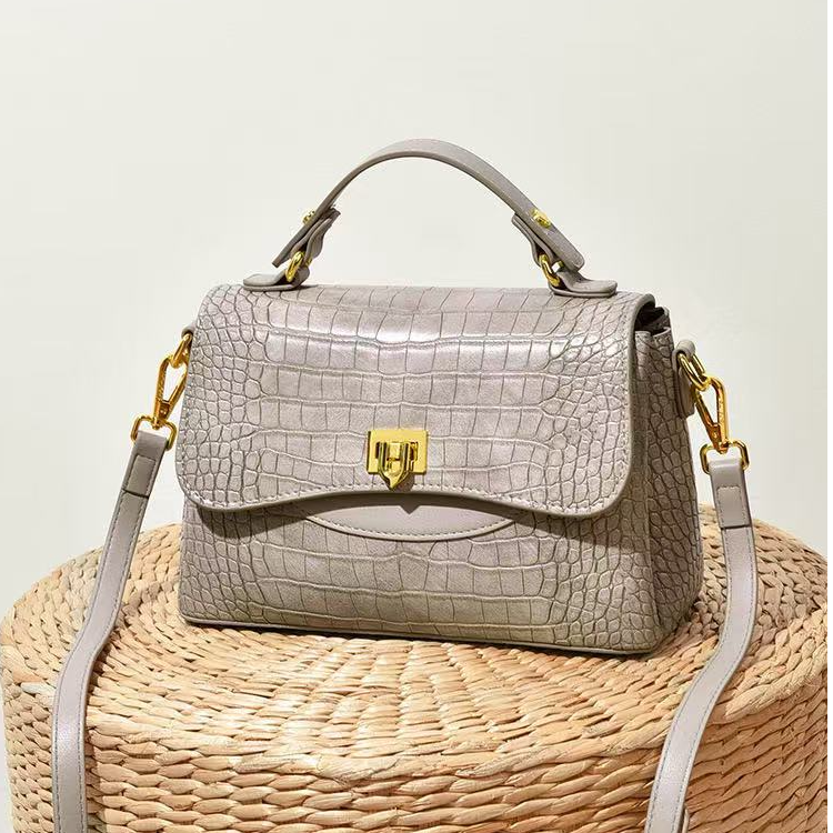 高级感手提包女简约大气通勤百搭单肩包轻奢设计A0523