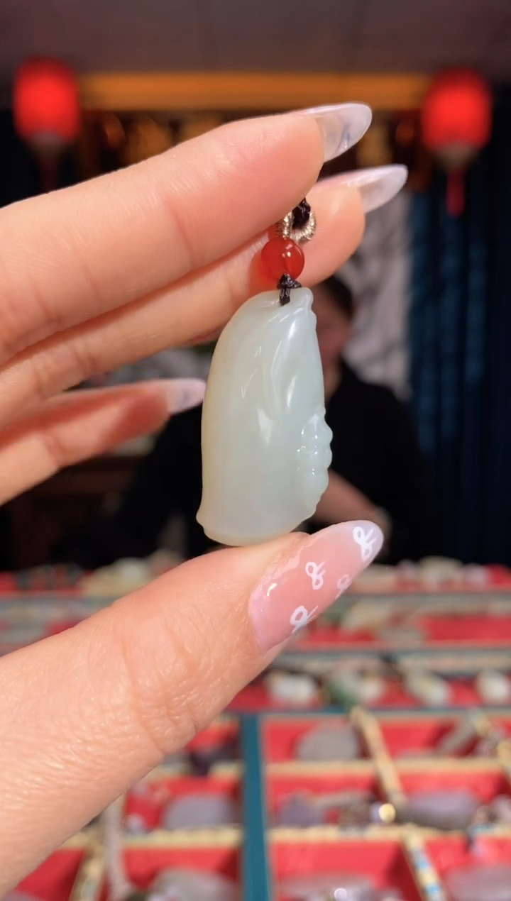 【闪购商品】和田玉颈饰未镶嵌竹节