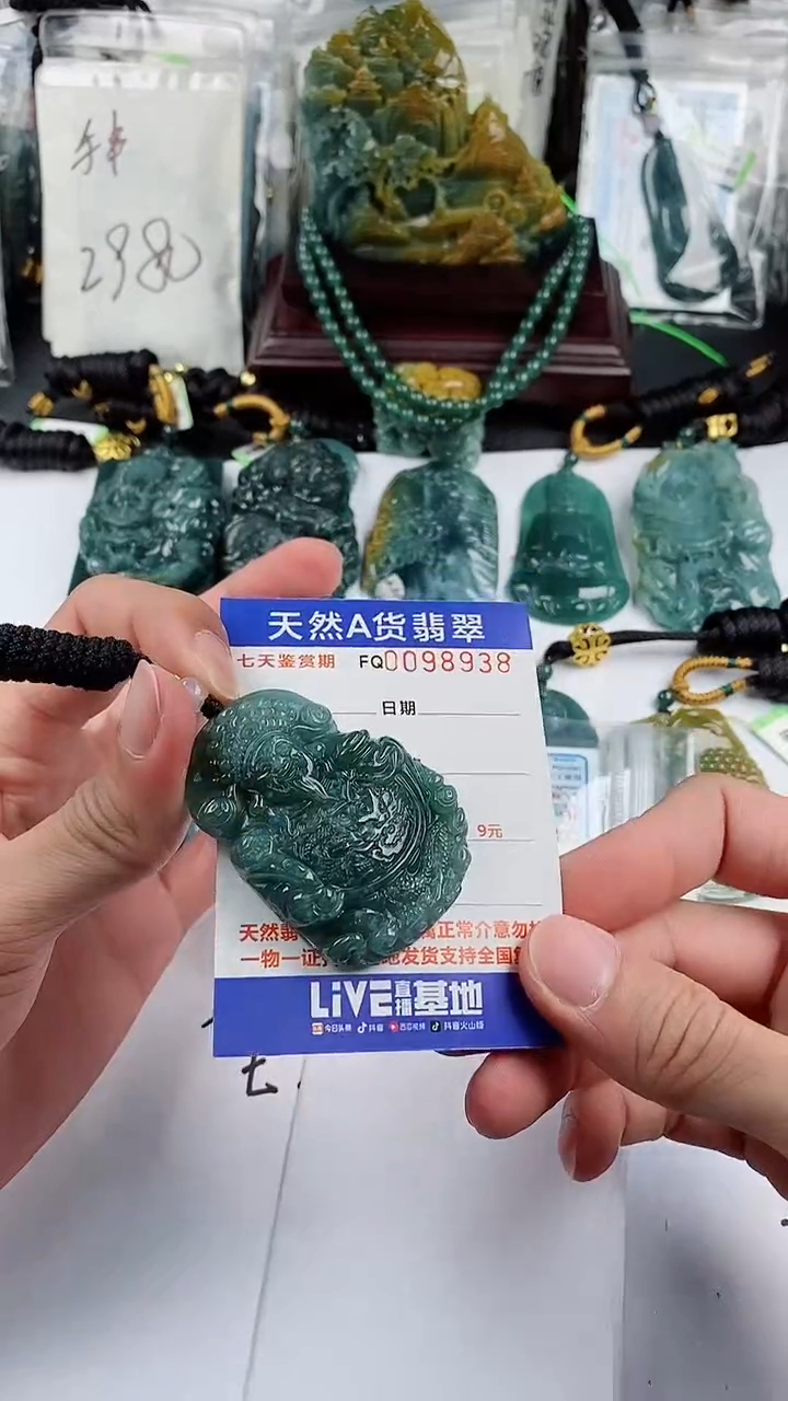 【闪购商品】翡翠颈饰未镶嵌