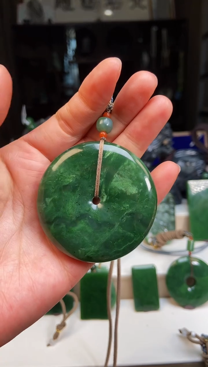 【闪购商品】和田玉挂件未镶嵌1