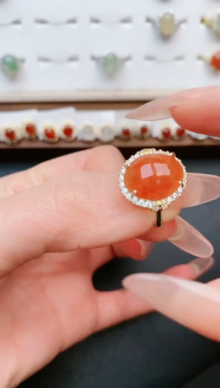 【闪购商品】翡翠戒指银S925镶嵌.....