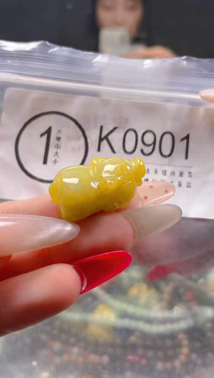 【闪购商品】翡翠颈饰未镶嵌/K/翡翠A货一图一物