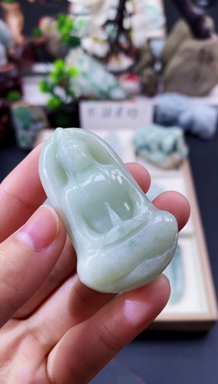 颈饰未镶嵌翡翠天然缅甸A货翡翠
