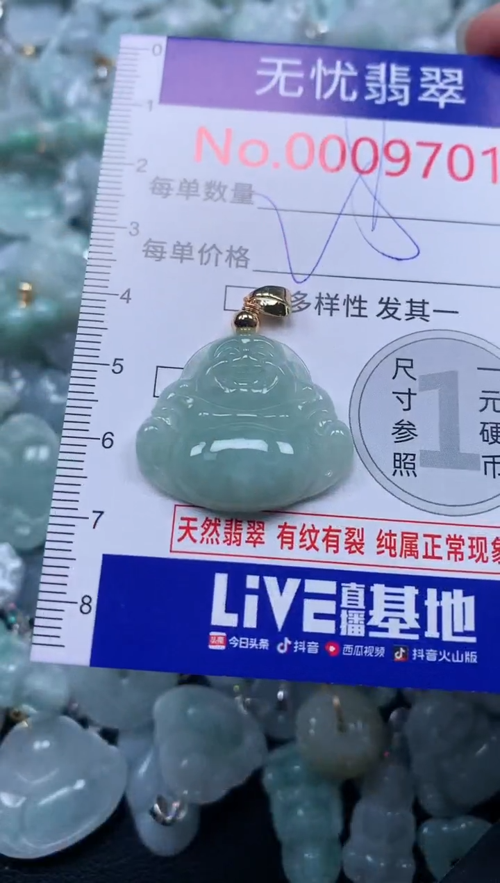 颈饰未镶嵌翡翠9701