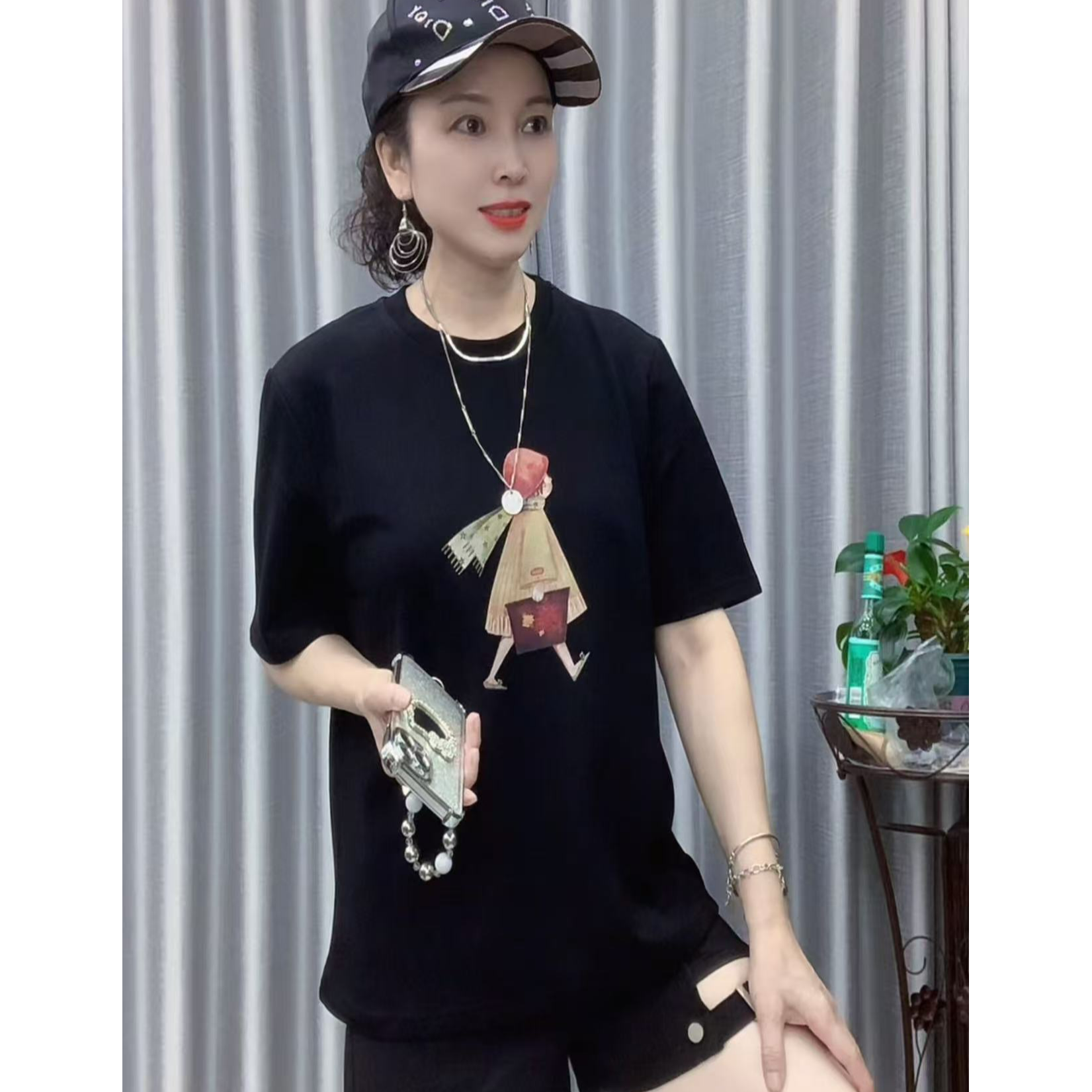 【懂你吴姐】82805新款秋季小女孩大版t