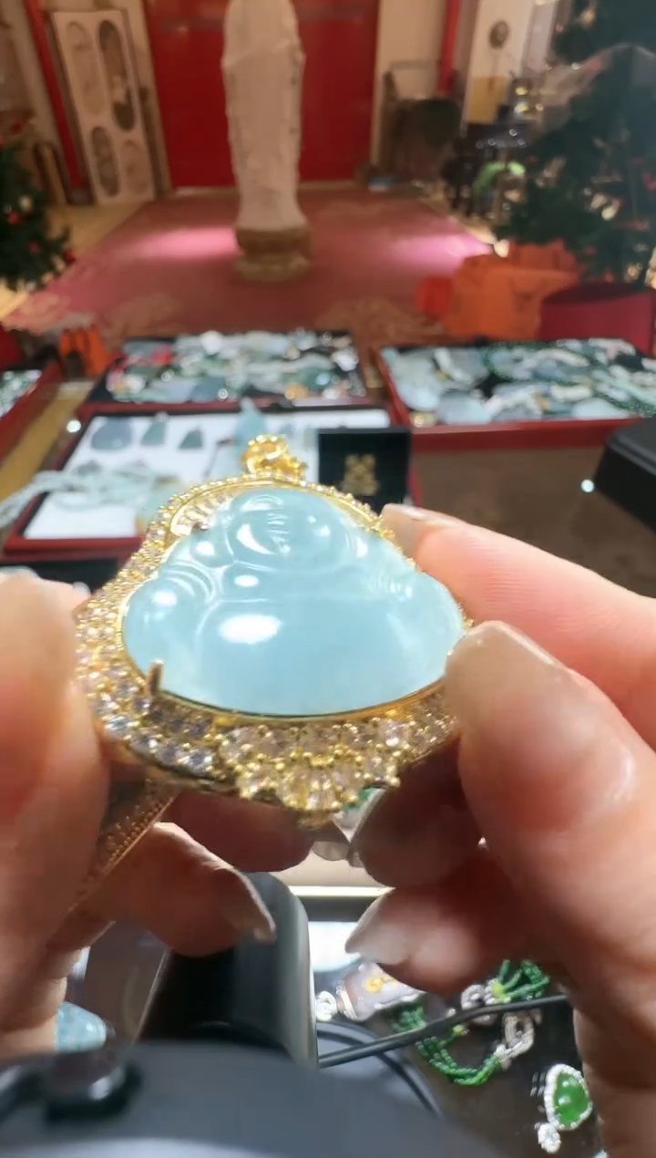 【闪购商品】翡翠吊坠(不含链)未镶嵌翡翠