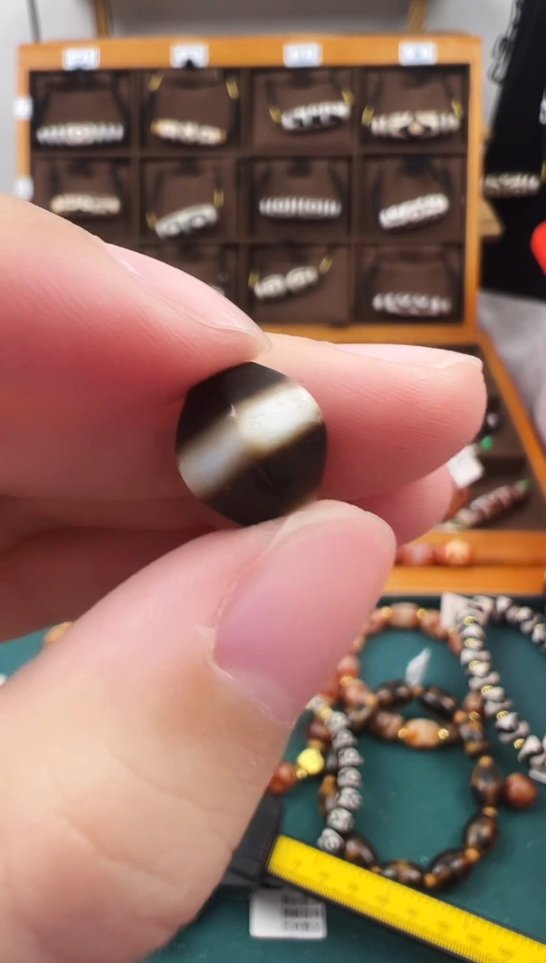 玛瑙/玉髓（覆膜）颈饰未镶嵌3（微瑕随机发货）