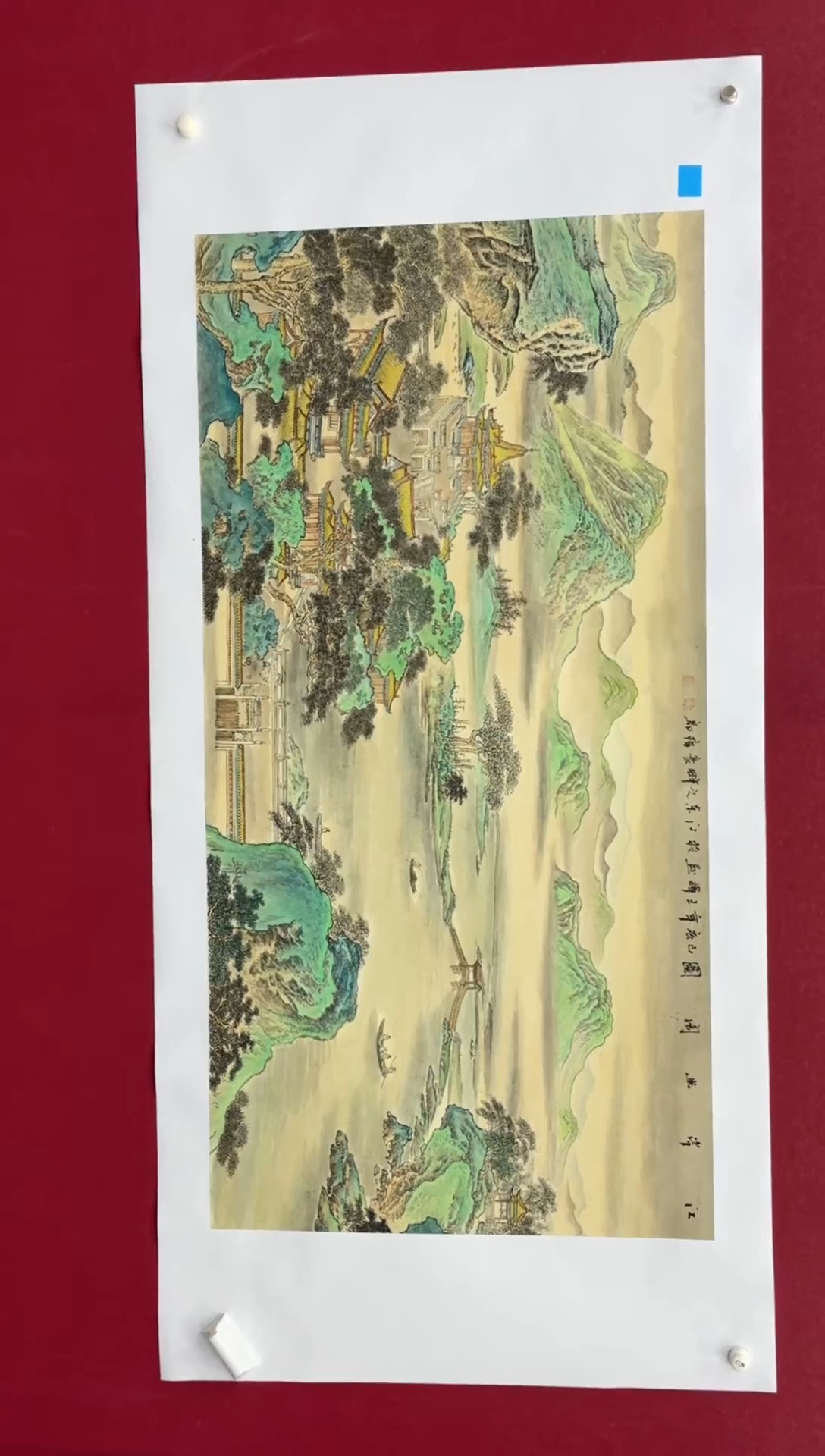 国画国画绘画山水花鸟