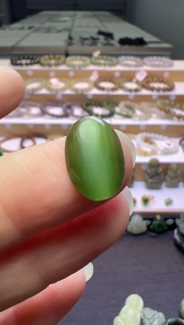 颈饰未镶嵌和田玉212号链接有包容