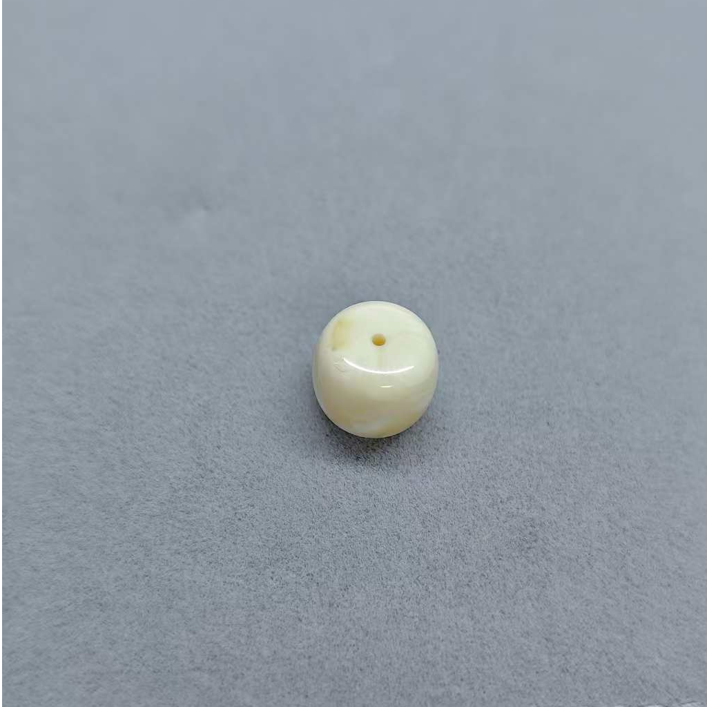 俄料微瑕10.7MM老型单珠蜜蜡