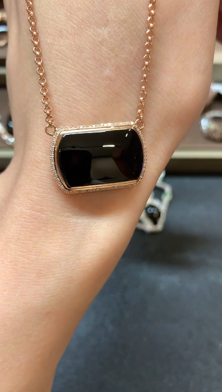 【闪购商品】翡翠颈饰18K金镶嵌a190多样性一件发货不退换