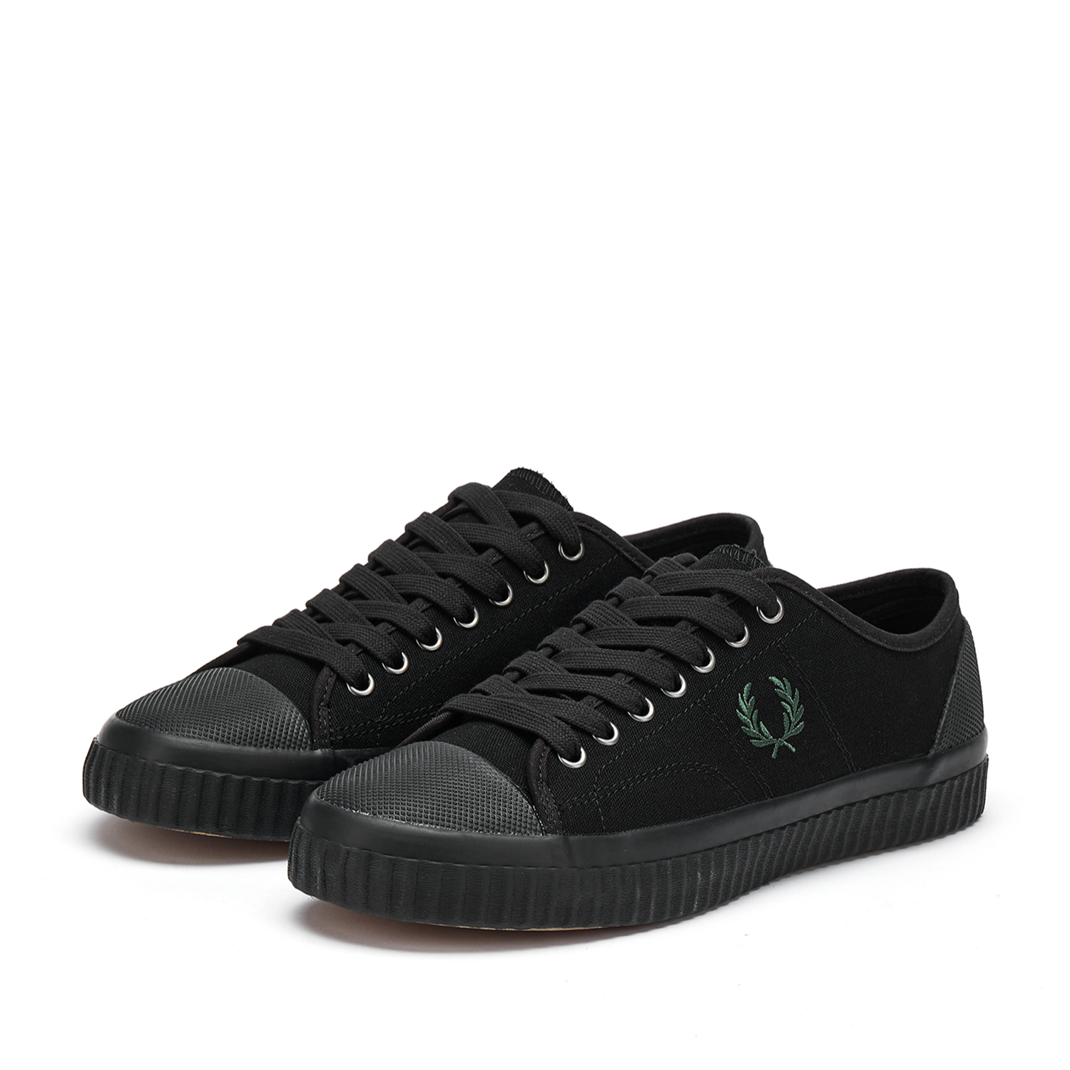 FRED PERRY 25年新品欧若风 男士休闲时尚低帮百搭潮流帆布鞋