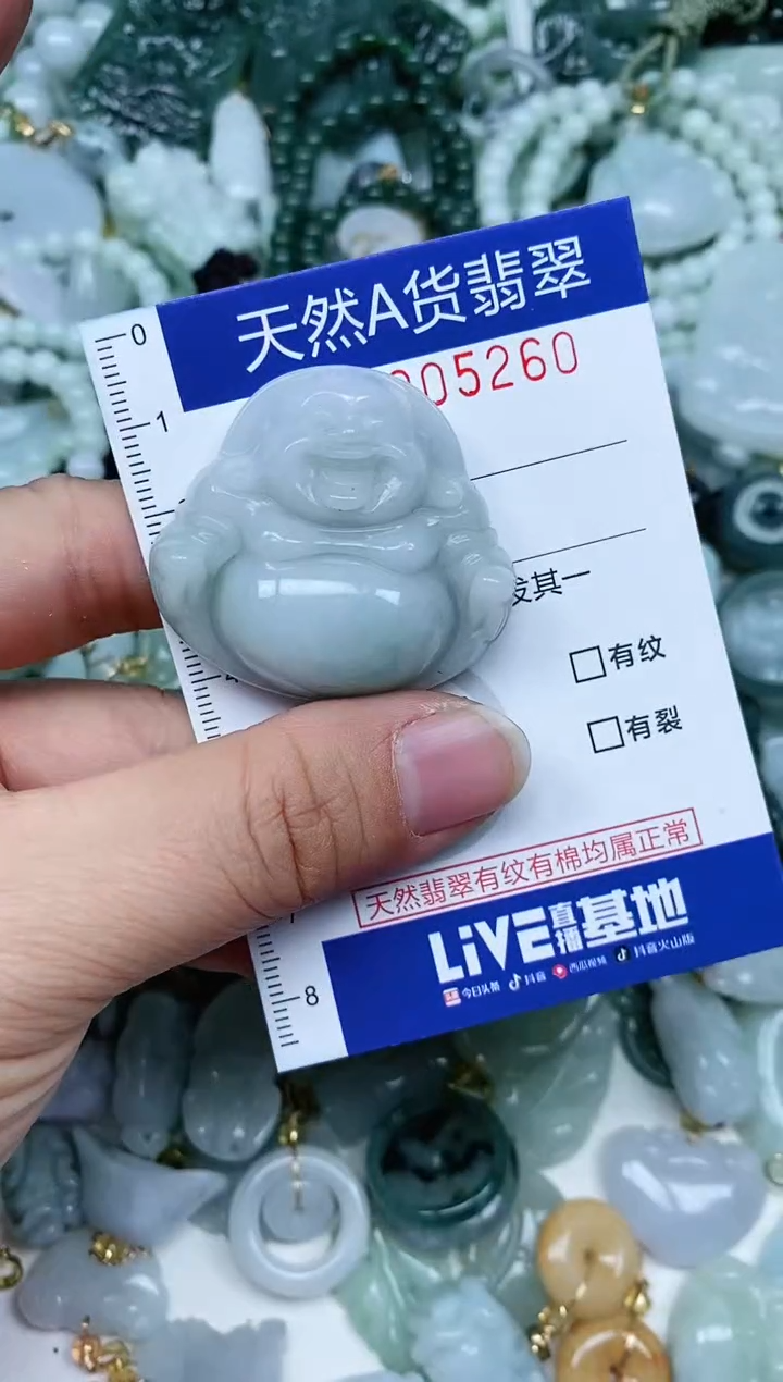 【闪购商品】翡翠吊坠(不含链)未镶嵌翡翠