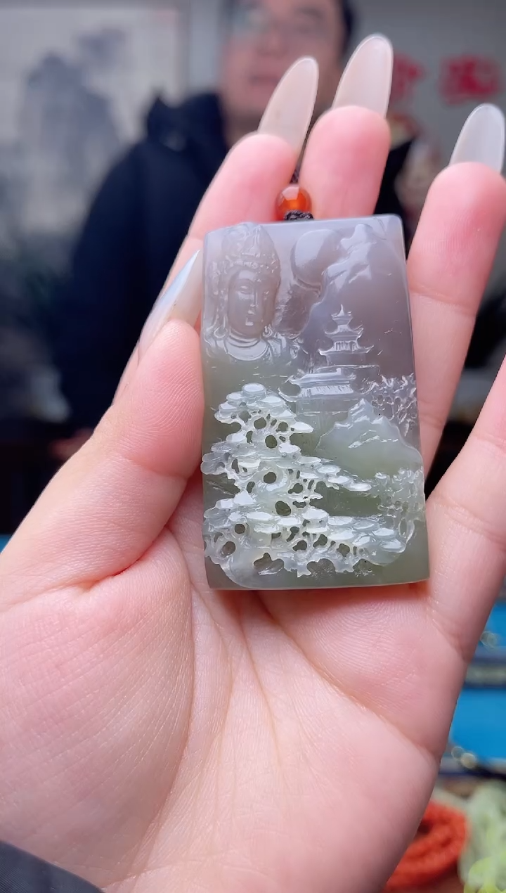 【闪购商品】和田玉挂件未镶嵌1