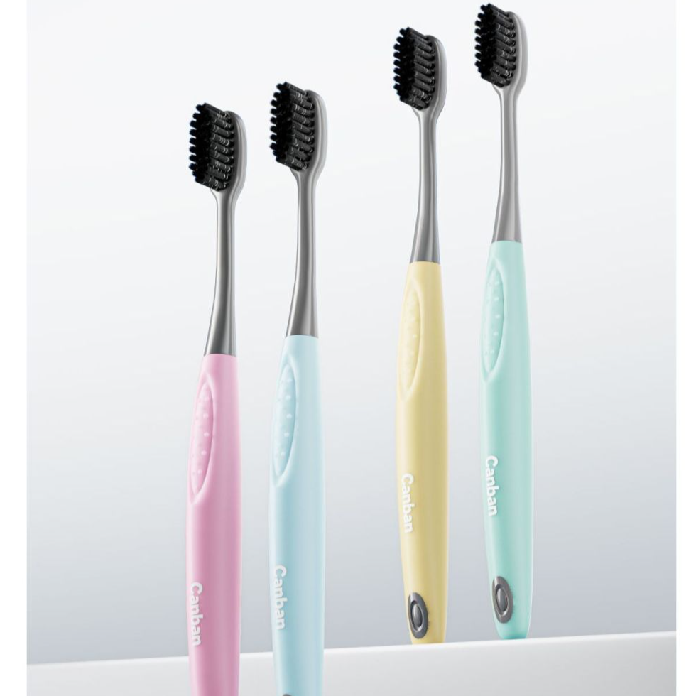 【炭丝螺旋牙刷】日常护理清洁炭丝抑菌洁牙牙刷H0174