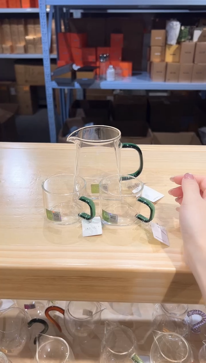 禾器瀚然墨绿色+清禾杯墨绿2只