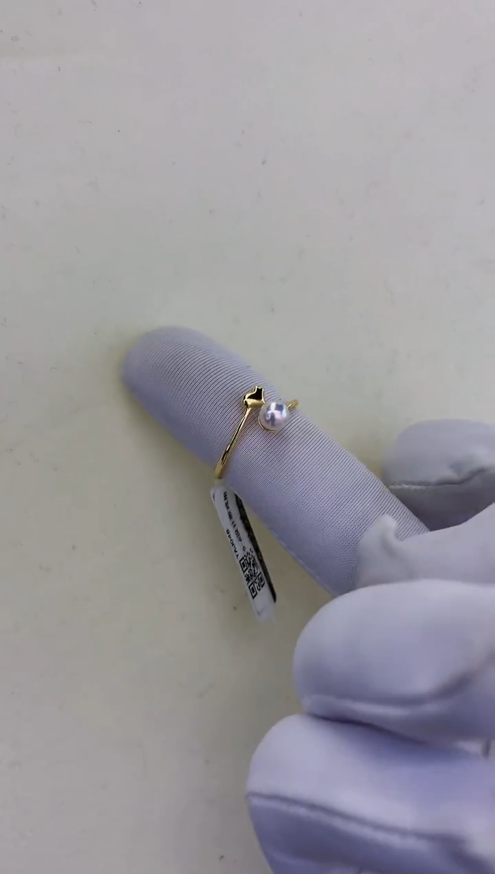 银S925镶嵌饰品海水珍珠设计款戒指