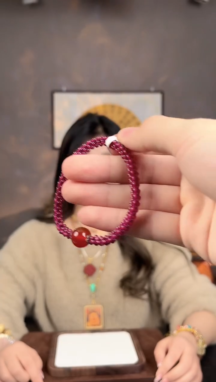 未镶嵌手串石榴石莹莹专属m8550