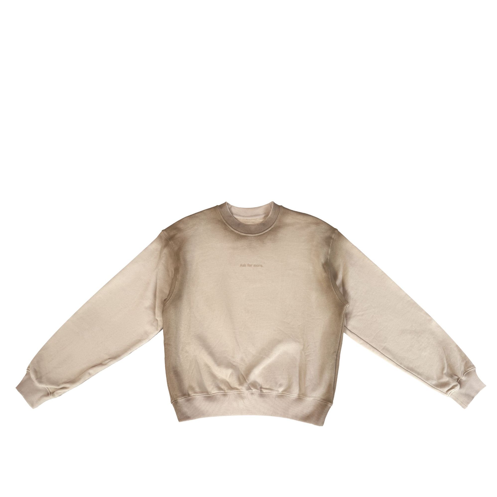 【超姐独家首发上新】简约宽松加绒渐变印花长袖卫衣OD2DWWQ6010