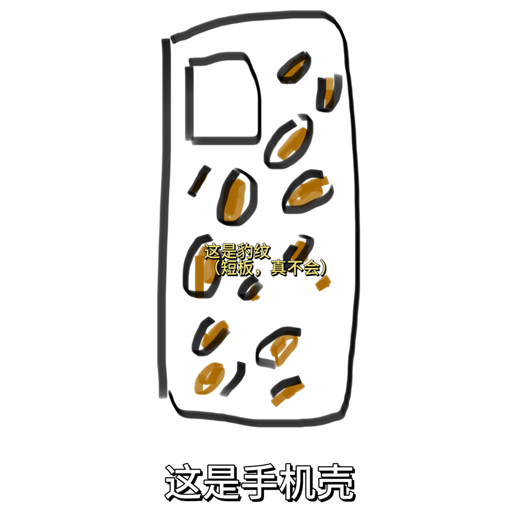 《WANWAN》榛子豹纹手机壳适用iPhone17Pm/16Pm