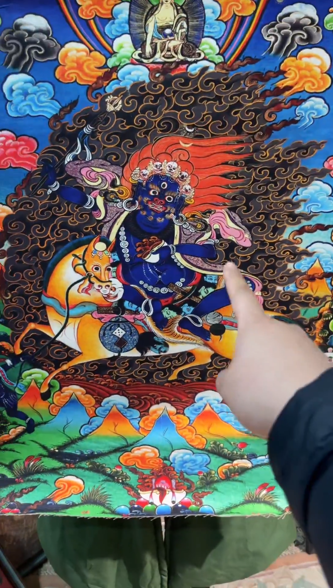 卷轴画东东唐卡tk16