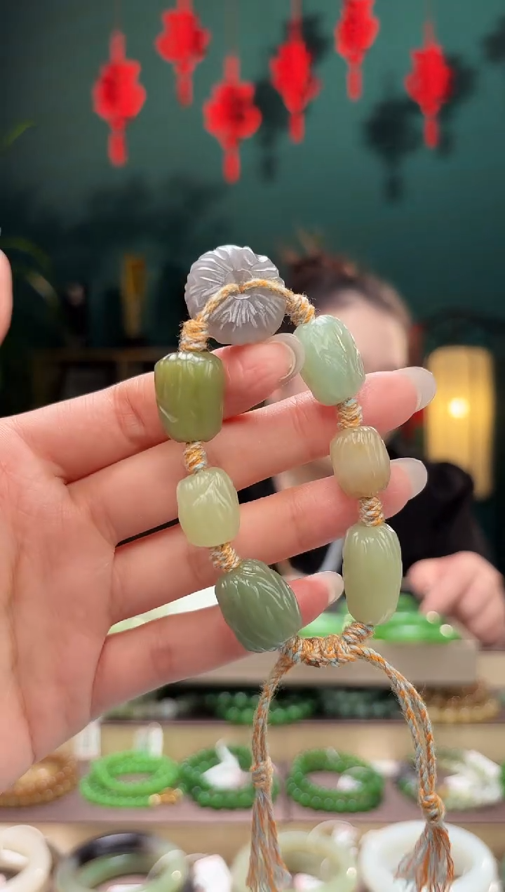 【闪购商品】和田玉手串未镶嵌古风手串多样性