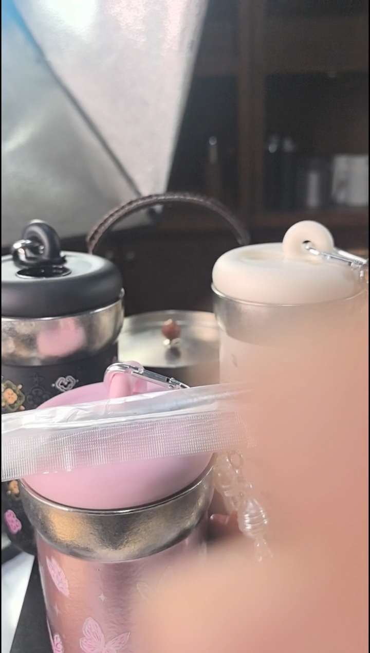 钛合金纯钛磁吸杯330ml本色