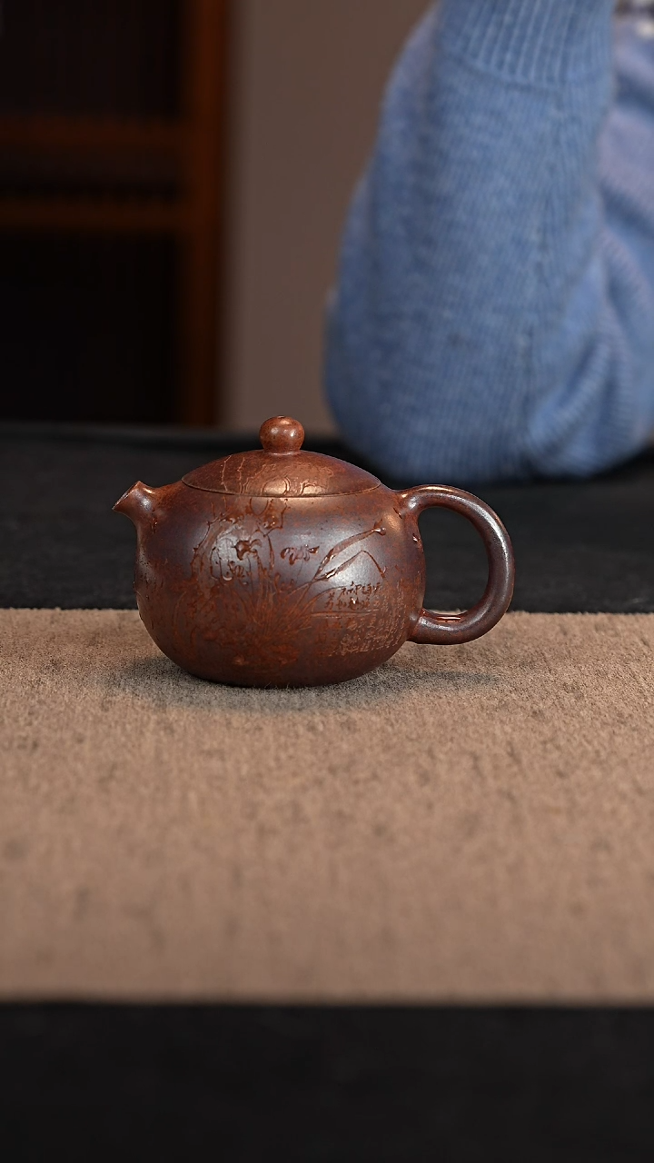 【闪购商品】紫砂茶壶明红砂西施