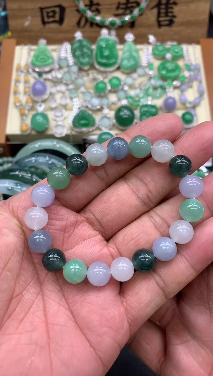 【闪购商品】翡翠手串未镶嵌333-中国好珍宝