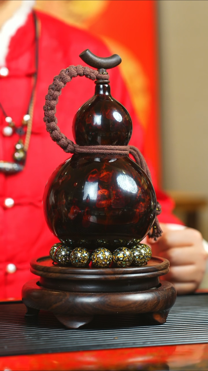 【闪购商品】JE127过年首选非遗大漆酒葫芦