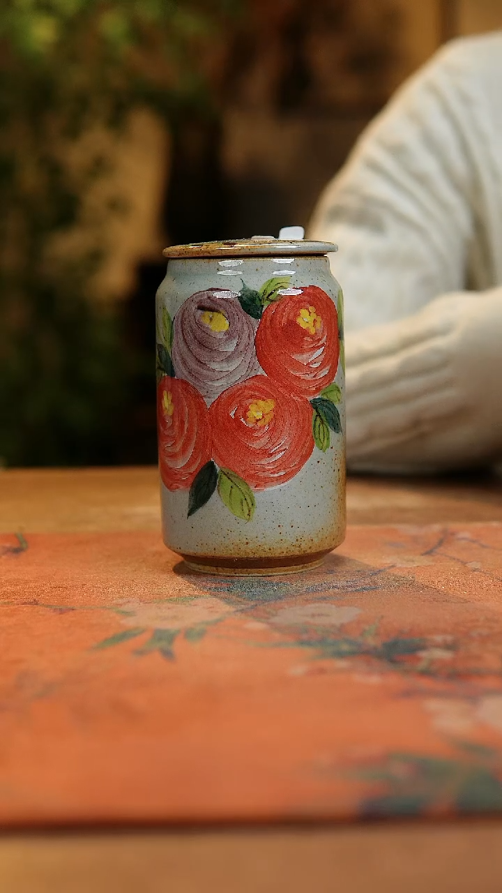 【闪购商品】瓷片1373景德镇手工手绘釉下彩高温瓷