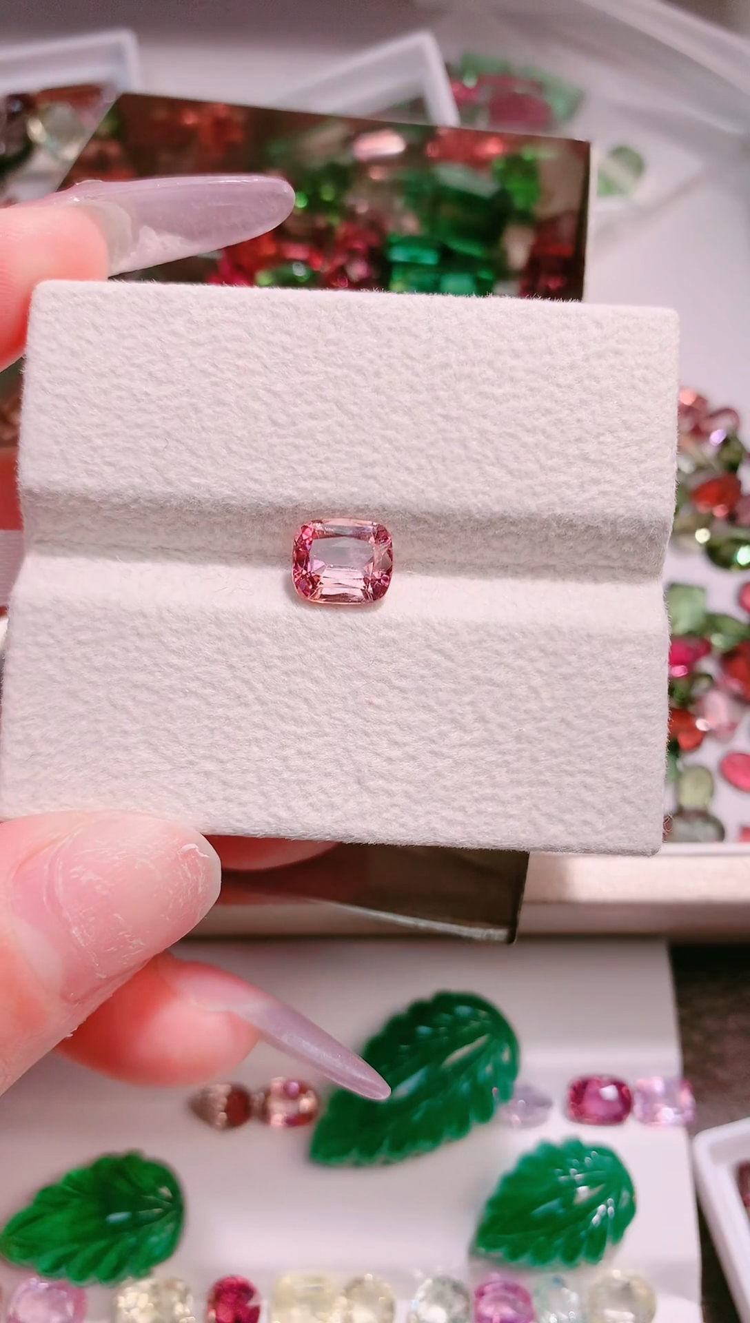 未镶嵌珠宝半成品碧玺1.85ct