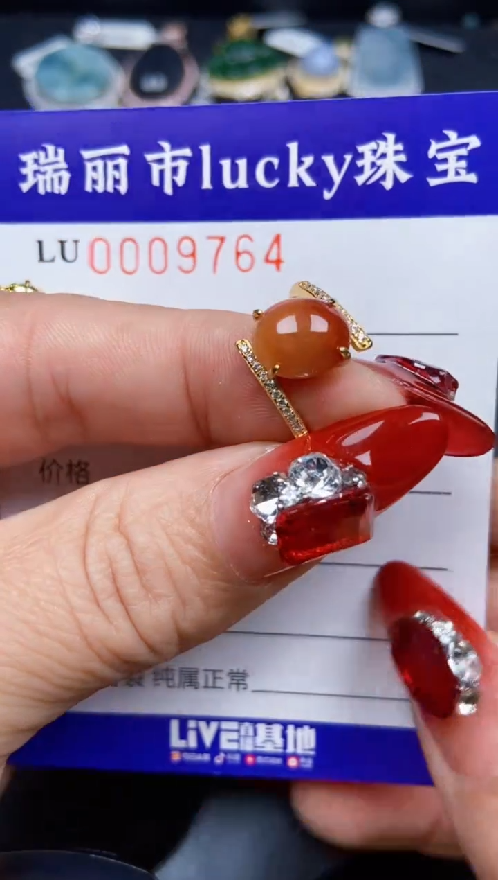 【闪购商品】翡翠颈饰银S925镶嵌9764