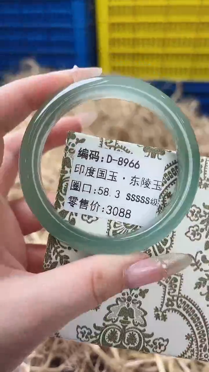 未镶嵌手镯石英质玉D-8966