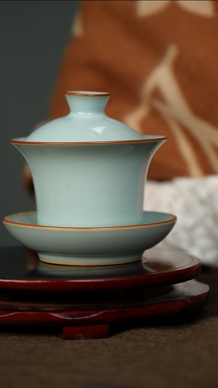 全品 樊立 马蹄盖碗  